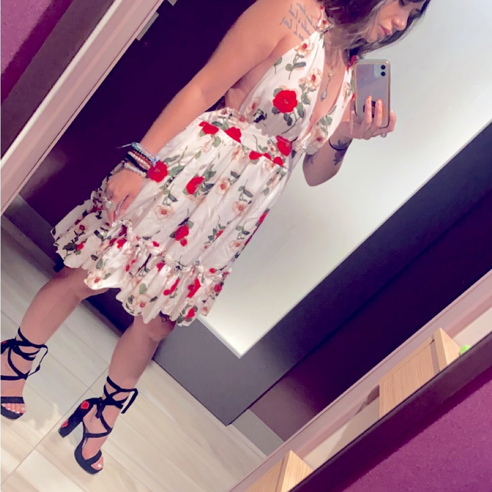 Halter Dress Flora